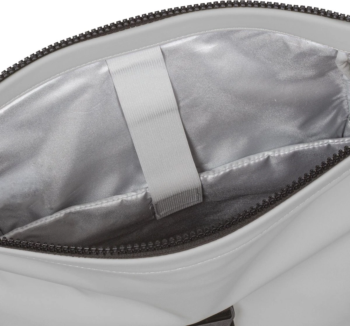 New Rebels® Mart - Rugtas - Grijs - Waterbestendig - Roll-top - 15.6151413121087 - 35x10x46cm - Rugzak / Backpack 5 New Rebels® Mart - Rugtas - Grijs - Waterbestendig - Roll-top - 15.6151413121087 - 35x10x46cm - Rugzak / Backpack - Afbeelding 3