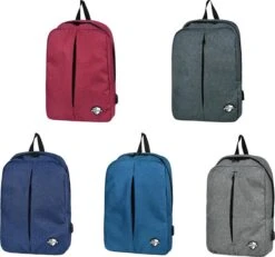 SafeSave Rugtas – Waterafstotende Schooltas Met Laptop Vak En Usb Aansluiting – Schoudertas – 15.6 Inch – Rood -Beroemde Bagage Winkel 1200x1121 3