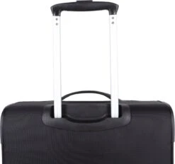 Decent D-Upright Large Koffer - 76 Cm Expandable - TSA Slot - Zwart -Beroemde Bagage Winkel 1200x1125