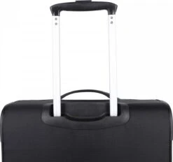Decent D-Upright Large Koffer - 76 Cm Expandable - TSA Slot - Zwart -Beroemde Bagage Winkel 1200x1129