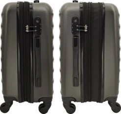 SB Travelbags Kofferset - 2 Delige 'Expandable' Koffer - Donker Grijs - 65cm/55cm 16 SB Travelbags Kofferset - 2 Delige 'Expandable' Koffer - Donker Grijs - 65cm/55cm -Beroemde Bagage Winkel 1200x1130 1