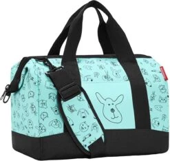 Reisenthel Allrounder M Kids Reistas - Kind - Maat M - 18L - Cats&Dogs Mint -Beroemde Bagage Winkel 1200x1136 4