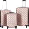 VidaXL 3-delige Harde Kofferset ABS Roségoud -Beroemde Bagage Winkel 1200x1138 1