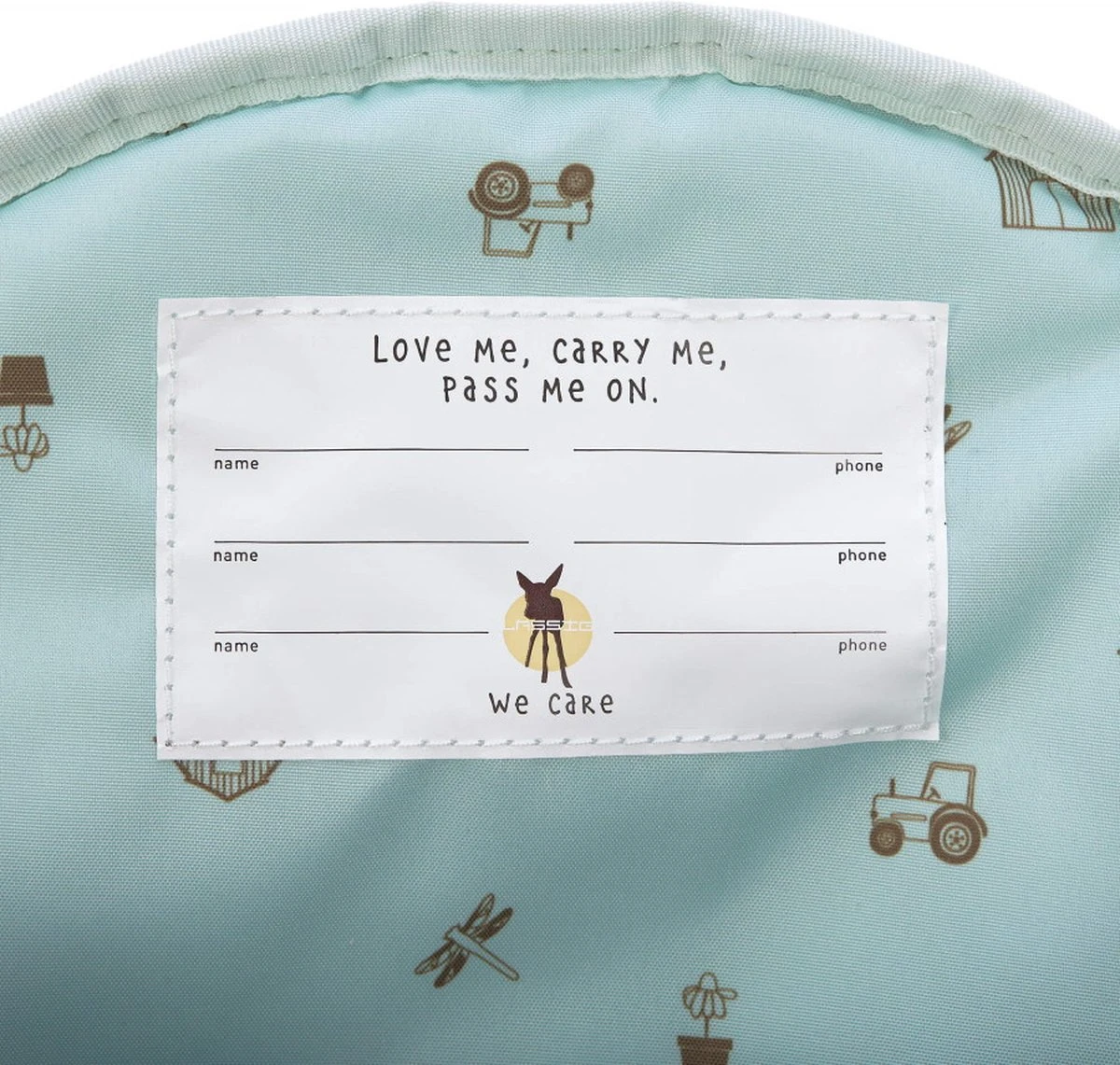 Lassig Adventure Tractor Mini Backpack Rugzak 1203001496 9 Lassig Adventure Tractor Mini Backpack Rugzak 1203001496 - Afbeelding 7