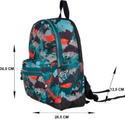 Pick & Pack Forest Dragon Backpack M - Multi Green -Beroemde Bagage Winkel 1200x1150 4