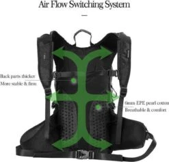 Merkloos Decopatent® Rugzak Outdoor - 20L - Regenbestendige Rugzak - Hydratatie Rugzak - Outdoor Sport - Buitensport - Watersport - Vissen -Beroemde Bagage Winkel 1200x1150 6