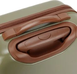 Decent Retro Handbagage Koffer 55 Cm Dark Green -Beroemde Bagage Winkel 1200x1154