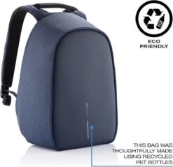 XD Design Bobby Hero Small - Anti-Diefstal Rugzak 11.5 Liter -Navy -Beroemde Bagage Winkel 1200x1159 1