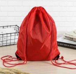 Merkloos Gymtas Met Rijgkoord - Nylon Rugzakjes – Nylon Rugzak – Geel -Beroemde Bagage Winkel 1200x1166 1