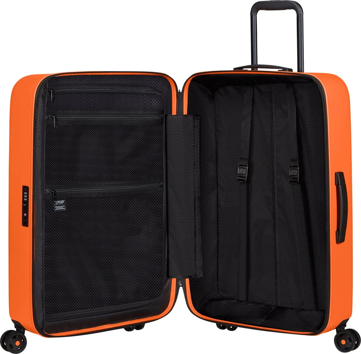 Samsonite Reiskoffer - Stackd Spinner 68/25 (Medium) Orange 9 Samsonite Reiskoffer - Stackd Spinner 68/25 (Medium) Orange - Afbeelding 7
