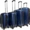 Castillo Travelerz 4 Delige ABS Kofferset - Donkerblauw -Beroemde Bagage Winkel 1200x1190 1