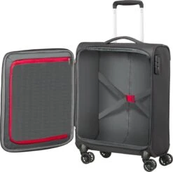 American Tourister Reiskoffer - Crosstrack Spinner 55/20 Tsa (Handbagage) Grey/Red 11 American Tourister Reiskoffer - Crosstrack Spinner 55/20 Tsa (Handbagage) Grey/Red -Beroemde Bagage Winkel 1200x1192 1