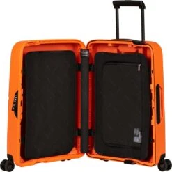 Samsonite Reiskoffer - Magnum Eco Spinner 55/20 (Handbagage) Radiant Orange -Beroemde Bagage Winkel 1200x1198 3