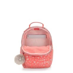 Kipling Seoul Go Small Laptoprugzak 13 Inch - Hearty Pink Met -Beroemde Bagage Winkel 1200x1200 1187