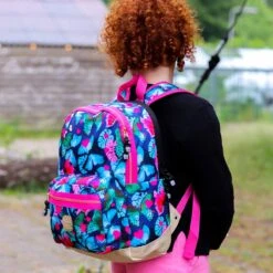 Pick & Pack Prachtige Vlinder - Rugzak - Donkerblauw - Maat M -Beroemde Bagage Winkel 1200x1200 1202