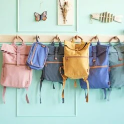 Fresk Rugtas / Rugzak / Schooltas - Fresk - 13 Liter - Katoen - Groen -Beroemde Bagage Winkel 1200x1200 1243