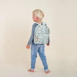 Kidzroom Simple Things Rugzak Meisje - Rugtas Kind - 2 T/m 6 Jaar - Mint - Blauw -Beroemde Bagage Winkel 1200x1200 1304