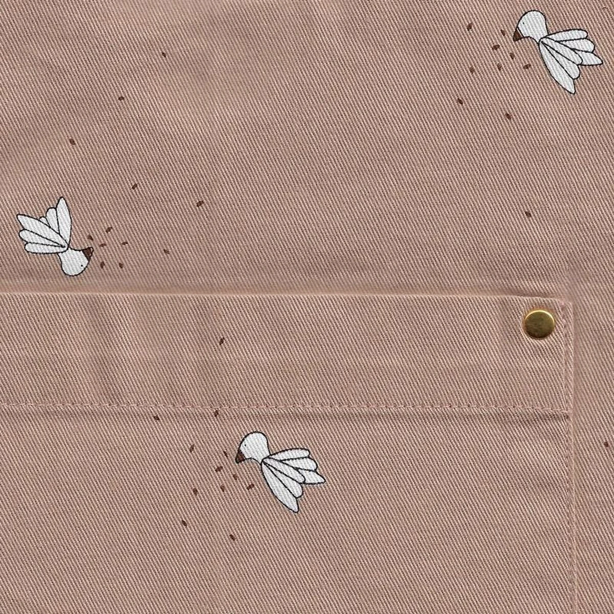 Saga Copenhagen Flipi Latte - Gym Bag - Turnzak - Zwemtas - Rugzakje - Roze Met Vogeltjes 4 Saga Copenhagen Flipi Latte - Gym Bag - Turnzak - Zwemtas - Rugzakje - Roze Met Vogeltjes - Afbeelding 2