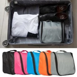 TravelSky Reis Toilettas Met Haak Travel Etui Organizer Voor Toiletartikelen Kamperen & Reizen Accessoires – Geschikt Voor Dames En Heren – Grijs -Beroemde Bagage Winkel 1200x1200 1351