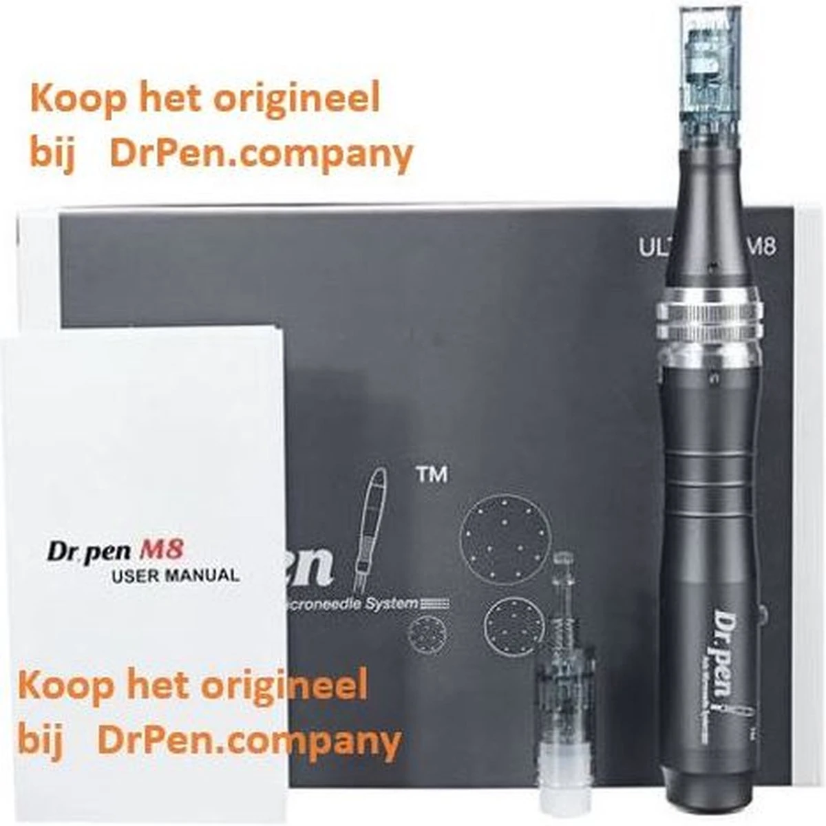 Merkloos De Orginele DR.PEN M8 ULTIMA Draadloze Dermapen Microneedling Inclusief 10 Cartridges 16 Pins 4 Merkloos De Orginele DR.PEN M8 ULTIMA Draadloze Dermapen Microneedling Inclusief 10 Cartridges 16 Pins - Afbeelding 2