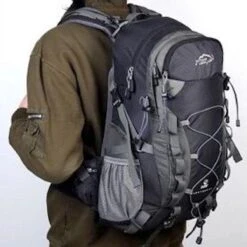 Merkloos Backpack - Outdoor Local Lion - Rugzak - 40 Liter - Zwart -Beroemde Bagage Winkel 1200x1200 1438