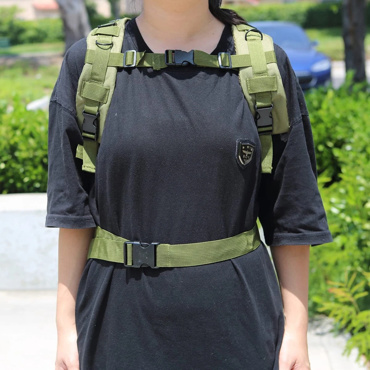 Tactical Backpack 30 L | Tactische Rugzak | Sport - School - Werk | Marine Groen - Backpack US Assault Molle Large - Rugzak -Marine Groen - 30 L 19 Tactical Backpack 30 L | Tactische Rugzak | Sport - School - Werk | Marine Groen - Backpack US Assault Molle Large - Rugzak -Marine Groen - 30 L - Afbeelding 17