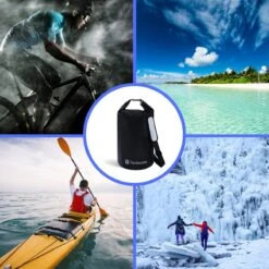 Trendwares - Drybag – Strandtas - Waterdichte Tas – Droogtas – Rugtas - Survival Outdoor Tas – 20 Liter - Zwart 15 Trendwares - Drybag – Strandtas - Waterdichte Tas – Droogtas – Rugtas - Survival Outdoor Tas – 20 Liter - Zwart -Beroemde Bagage Winkel 1200x1200 1452