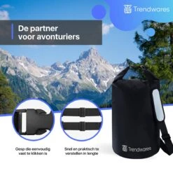 Trendwares - Drybag – Strandtas - Waterdichte Tas – Droogtas – Rugtas - Survival Outdoor Tas – 20 Liter - Zwart 19 Trendwares - Drybag – Strandtas - Waterdichte Tas – Droogtas – Rugtas - Survival Outdoor Tas – 20 Liter - Zwart -Beroemde Bagage Winkel 1200x1200 1455