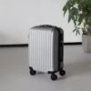 Handbagage Koffer 55cm Zilver 4 Wielen Trolley Met Pin Slot 2 Handbagage Koffer 55cm Zilver 4 Wielen Trolley Met Pin Slot -Beroemde Bagage Winkel 1200x1200 180