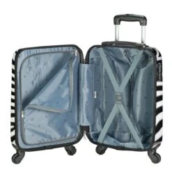 Princess Traveller Animal Print - Handbagagekoffer - Zebra - Small - 55cm -Beroemde Bagage Winkel 1200x1200 191