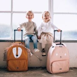 Trixie - Trolley Kinderkoffer - Reistrolley - Mrs Rabbit -Beroemde Bagage Winkel 1200x1200 194