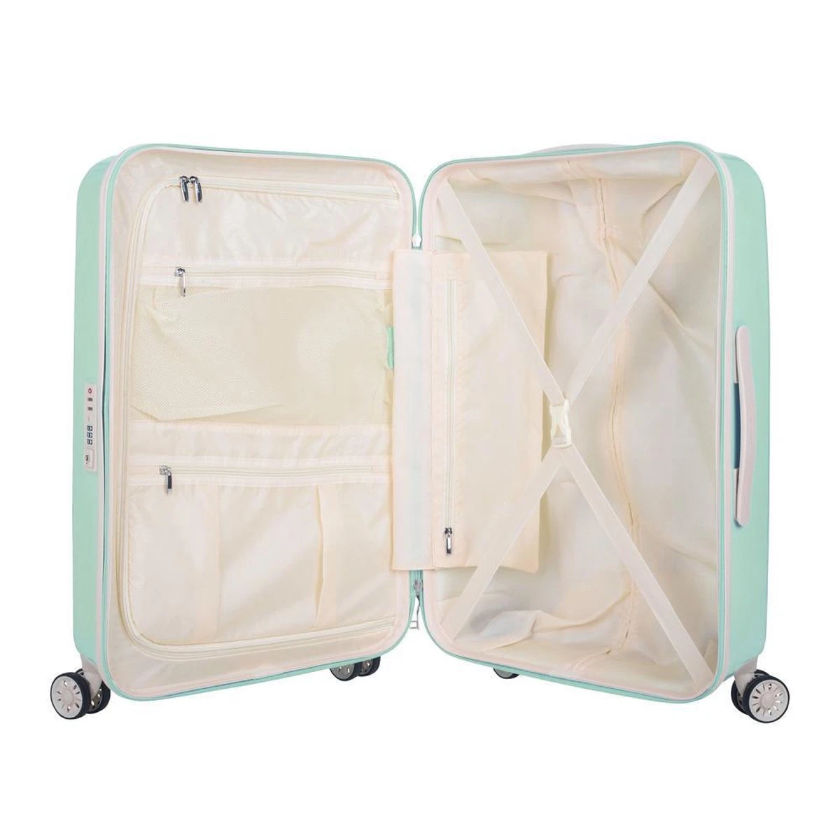 SUITSUIT - Fabulous Fifties - Luminous Mint - Kofferset (55/66/76 Cm) 10 SUITSUIT - Fabulous Fifties - Luminous Mint - Kofferset (55/66/76 Cm) - Afbeelding 8