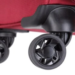 Decent D-Upright Large Koffer - 76 Cm Expandable - TSA Slot - Bordeaux Rood -Beroemde Bagage Winkel 1200x1200 274