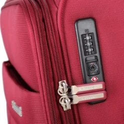 Decent D-Upright Large Koffer - 76 Cm Expandable - TSA Slot - Bordeaux Rood -Beroemde Bagage Winkel 1200x1200 275