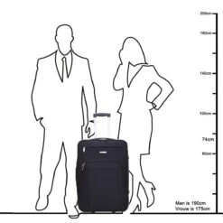 Decent Basic-Line Large Trolley 73 Cm - Zwart -Beroemde Bagage Winkel 1200x1200 307