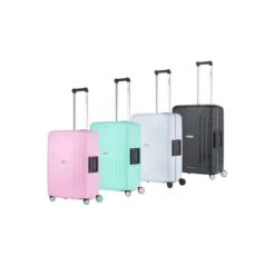 CarryOn Steward TSA Reiskoffer - 65cm Trolley Met Kliksloten - Dubbele Wielen - Roze 25 CarryOn Steward TSA Reiskoffer - 65cm Trolley Met Kliksloten - Dubbele Wielen - Roze -Beroemde Bagage Winkel 1200x1200 323