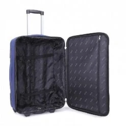 Decent Basic-Line Medium Trolley 63 Cm - Donkerblauw -Beroemde Bagage Winkel 1200x1200 337