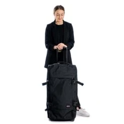 Eastpak TRANVERZ L Reiskoffer (79 X 40 X 33 Cm) - Black Denim -Beroemde Bagage Winkel 1200x1200 377