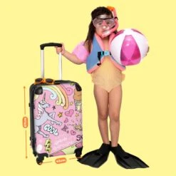 NoBoringSuitcases.com® Koffer Groot - Roze - Eenhoorn - Skateboard - Tekening - Trolley Koffer Met TSA-slot - Met Wielen - 90 Liter - Reiskoffer - 66 Cm 15 NoBoringSuitcases.com® Koffer Groot - Roze - Eenhoorn - Skateboard - Tekening - Trolley Koffer Met TSA-slot - Met Wielen - 90 Liter - Reiskoffer - 66 Cm -Beroemde Bagage Winkel 1200x1200 447