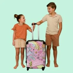 NoBoringSuitcases.com® Koffer Groot - Roze - Eenhoorn - Skateboard - Tekening - Trolley Koffer Met TSA-slot - Met Wielen - 90 Liter - Reiskoffer - 66 Cm 16 NoBoringSuitcases.com® Koffer Groot - Roze - Eenhoorn - Skateboard - Tekening - Trolley Koffer Met TSA-slot - Met Wielen - 90 Liter - Reiskoffer - 66 Cm -Beroemde Bagage Winkel 1200x1200 448