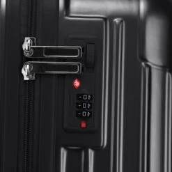 Royal Swiss - Reis Koffer - 56cm - Cijferslot- Lichtgewicht Koffer - 4 Wielen- Zwart -Beroemde Bagage Winkel 1200x1200 48