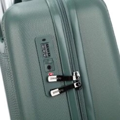 Decent Handbagage Koffer / Trolley / Reiskoffer - 55 Cm - 38 Liter - ABS - Tranporto - Groen -Beroemde Bagage Winkel 1200x1200 52