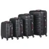 Monzana Kofferset - 4 Stuks S M L XL Met Wielen Cijferslot - Zwart 1 Monzana Kofferset - 4 Stuks S M L XL Met Wielen Cijferslot - Zwart -Beroemde Bagage Winkel 1200x1200 547