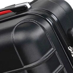 Monzana Kofferset - 4 Stuks S M L XL Met Wielen Cijferslot - Zwart -Beroemde Bagage Winkel 1200x1200 550