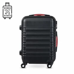 Monzana Kofferset - 4 Stuks S M L XL Met Wielen Cijferslot - Zwart -Beroemde Bagage Winkel 1200x1200 554