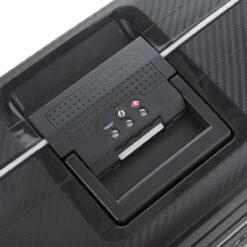 CarryOn Steward Kofferset - 2-delige TSA Trolleyset Met Kliksloten - Dubbele Wielen - Zwart -Beroemde Bagage Winkel 1200x1200 556