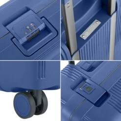 CarryOn Protector Luxe 2-delige Kofferset - TSA Trolleyset Handbagage En Groot - Kliksloten - Ultralicht - Blauw -Beroemde Bagage Winkel 1200x1200 563