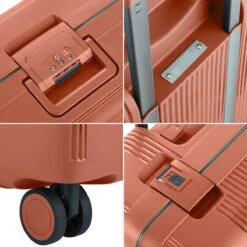 CarryOn Protector Luxe Kofferset - TSA Trolleyset M+L Formaat Met Kliksloten - Terra 10 CarryOn Protector Luxe Kofferset - TSA Trolleyset M+L Formaat Met Kliksloten - Terra -Beroemde Bagage Winkel 1200x1200 571