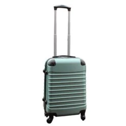 Travelerz Kofferset 2 Delig ABS Handbagage Koffers - Met Cijferslot - 39 Liter - Zilver - Groen -Beroemde Bagage Winkel 1200x1200 574
