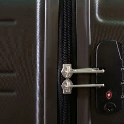 ©TROLLEYZ - Amsterdam No.9 - Kofferset 2 Delig - 55cm+78cm Met TSA Slot - Dubbele Wielen - 360° Spinners - 100% ABS - Reiskoffers In Cloudy Grey -Beroemde Bagage Winkel 1200x1200 593